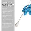 Oversized Swabs [Pack of 300] Extra-Long 8" Rayon Tipped Applicators with Large 1/2" Diameter Swab - Non-sterile Plastic Shaft (300) view 4