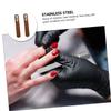 minkissy 4sets Stainless Steel Nail Files Case for Fingernails and Toenails Nail Art Tools for Manicure and Pedicure for Home Use view 3