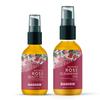 Badger Rose Cleansing Oil & Rose Face Oil - USDA Organic Cleansing & Moisturizing in Glass Bottles view 1