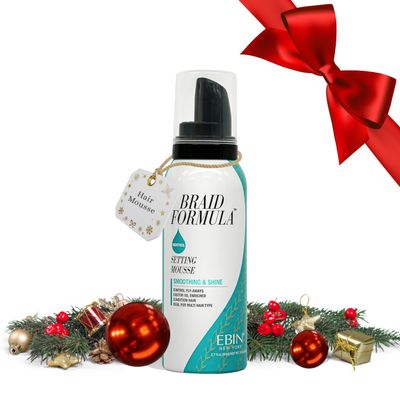 EBIN NEW YORK Braid Formula Setting Mousse (2.7 oz, Peppermint)