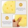 minkissy Exfoliating Sponge 4pcs Bath Sponge Round Loofah Shower Sponge Body Scrubber Spa Puff Scrubber Ball Kitchen Cleaning Sponges view 2