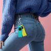 Tudomro 40 Pcs Lipstick Holder Keychain Lip Balm Sleeve Pouch with 40 Clip Portable Pocket Lip Balm Lipstick Keychain Colorful Gloss Tube Holder Gift for Women, 20 Colors view 3