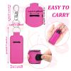 Tudomro 40 Pcs Lipstick Holder Keychain Lip Balm Sleeve Pouch with 40 Clip Portable Pocket Lip Balm Lipstick Keychain Colorful Gloss Tube Holder Gift for Women, 20 Colors view 4