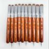 Spontaneous Beauty Premium Kolinsky French Brush (Size 8 with Dotting Tool, Wood Handle) view 2