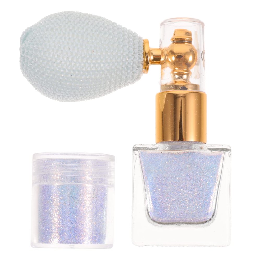 Beavorty 1 Set Body Glitter Spray Glitter Body Shimmer Spray Cosmetic Glitter Spray Mist Bottle for Hair Makeup Spray Gold Glitter Shimmer Powder Phosphor Powder Sequins Make up