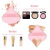 Pimoys 15 Pieces Powder Puff Face Triangle Makeup Puffs for Loose Powder Setting Powder Foundation Sponge Beauty Makeup Tool view 3