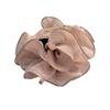 1/2pcs Large Chiffon Claw Clip Hair Bow Large Size Fabric Ribbon Flower Clamps Jaw For Women Claw Clips Accessories Rose view 1