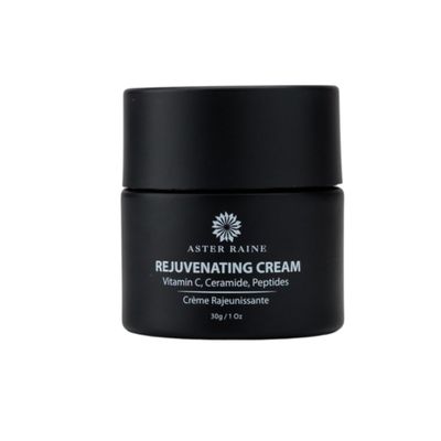 Aster Raine Rejuvenating Cream - Face Moisturizer Anti Aging for Women and Men with Astaxanthin, Vitamin C, Ceramide, Peptides - Day & Night Cream for Eyes - Hydrating Facial Cream for Dry Skin - 1oz