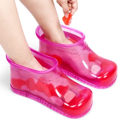 COSYOO Massage Foot Bath Shoes, Portable SPA Foot Soaking Basin, Thermal Massage for Blood Circulation, Stress Relief