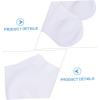 FOMIYES 2pairs Moisturizing Exfoliating Socks for Dry Cracked Feet Reusable Spa Foot Covers High Elasticity for Intensive Hydration and Soft Skin Care Skin Tone view 4