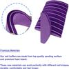 Nail Buffers (40 pcs), Buffer Block Nail Files Bulk for Acrylic Nails and Natural Nails Double Sided 100/180 Grit Portable Washable Sanding Buffing Buffers Arc Shape (40Pcs Multicolor) view 3