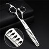 6/6.5 inch professional hair hairdresser hair thinning scissors hairdressing tools barber scissors (6-inch 2pc-B) view 3