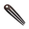 Uonlytech Chinese Style Wood Hair Stick Vintage Hairpin Bun Fork for Women Elegant Hair Fork for Buns for Weddings Parties Formal Occasions Decorative view 1