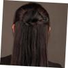 Uonlytech Chinese Style Wood Hair Stick Vintage Hairpin Bun Fork for Women Elegant Hair Fork for Buns for Weddings Parties Formal Occasions Decorative view 3
