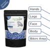 HerbLore Premium Hard Hair Body Wax Beans - Best for Painless Hair Removal, Waxing for Face, Eyebrow, Back, Chest, Bikini Areas, Legs Easily At Home - 100 Grams (Diamond) view 2