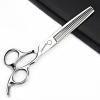 6/6.5 inch professional hair scissors hairdresser hair thinning scissors hairdressing tools barber scissors (6 inch teeth-C) view 1