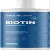 Biotin Shampoo with Scalp Scrubber Set - Hair Shampoo Brush and Silicone Scalp Exfoliator with Volumizing Shampoo Set made with Rosemary Essential Oil and Biotin for Thinning Hair 16 oz view 2