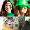 VANTATY 32 Sheets 248+ PCS St Patricks Day Tattoos For Kids Girls Boys Women Men Adults, Saint St. Patrick's Day Accessories Shamrock Temporary Tattoo Stickers, Lucky Clover Tattoo Irish Party Favor view 3
