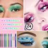 12 Colors Colorful Eyeliner Pencils Set Glitter Colored Eyeliner Pen Kit Metallic Pearl Green Purple White Blue Matte Eye Shadow Pencil Long Lasting Waterproof Professional Eye Makeup Pen Set (12Pcs) view 4