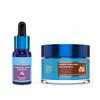 Blue Nectar's Kumkumadi Face Oil, enriched with natural herbs (0.33 fl oz), & Walnut Gel Face Scrub, delicately exfoliating for both Women & Men (1.76 oz) view 1