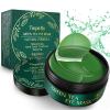 Tiepetly Under Eye Masks, Collagen Eye Mask, Green Tea Eye Patches for Puffy Eyes 60 pcs, Under Eye Patches for Dark Circles and Puffiness, Hydrating Eye Mask Skincare, Eye Gel Pads for Eye view 1