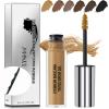 Waterproof Tinted Brow Gel-Long Lasting Smudgeproof Liquid Eyebrow Makeup,Eyebrow Mascara Tinted Brow Glue,Eye Brow Filler,Volumizing Enhance Brow Mascara,With Brow Razor Brush,Gift for Women-Blonde view 1