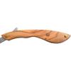 Old Ram Straight Razor | Straight Edge-Razor Wood Handle- Sharp | High Hardness Stainless Steel Cutthroat Straight Edge Blade | Barber Razor (222) view 4