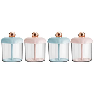 Abaodam 4 pcs Facial Tool Bubble Bar Maker Travel Foaming Cup Soap Tools Care Wash Shower Foamer Cleaner Skin Face Net Foam Cleansing for Bathroom Device Skincare