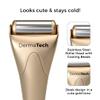 DermaTech Skincare Cold Therapy Facial Ice Roller | Ice Roller for Face & Eye Puffiness Relief | Stainless Steel Cooling Face Massager Roller view 3