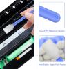 200pcs 5.11" Square Rectangle Foam Cleaning Swab Sticks for Solvent Format Inkjet Printer Roland Optical Equipment (Blue) view 3