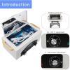 High Temperature Cleaning Box 300W 1.5L with Timer Dry Heat Sterilizer Cabinet Equipment with Stainless Tray For Nail Tool Spa Pedicure Hairdressing Metal Tools with Handle view 3
