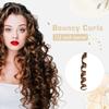 1/2 inch Curling Iron for Short Hair, Dual Voltage Hair Curling Iron Ceramic, Professiona Curling Wand Tourmaline(Champagne Gold) view 2