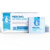Dr. Piercing Aftercare Wipes  Piercing Aftercare | Saline Solution for Piercings - Keloid Bump Ear Piercing Cleaner  Ears Lips Belly Nose Piercing Bump - Piercing Hole Cleaner (50 Count) view 2
