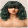Vsadsau Synthetic Wavy Wigs With Bang Brown Ash Blonde Medium Wavy Hair Wigs For Women Daily Cosplay Heat Resistant Wigs Wig SS170-1 view 1