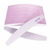 Nail Files (25 Pcs), 100/180 Grit Nail File Emery Board Bulk for Acrylic Nails and Natural Nails, Limas para Unas Acrilicas Profesional Pack Filers for Gel Nail Double Sided Manicure Curved Gray view 1