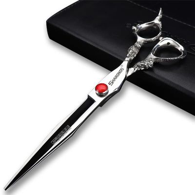 Purple Professional Hairdressing Scissors Hairdresser Hairstylist Cutting Hair & Thinning Hairdressing Scissor (8 inch flat)