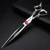 Purple Professional Hairdressing Scissors Hairdresser Hairstylist Cutting Hair & Thinning Hairdressing Scissor (8 inch flat) view 3