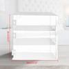 3 Layers 11''W x 4.7''D x 14''H Acrylic Countertop Display Show Case for Action Figures | Organize Cosmetics and Beauty Supplies on a Vanity view 2