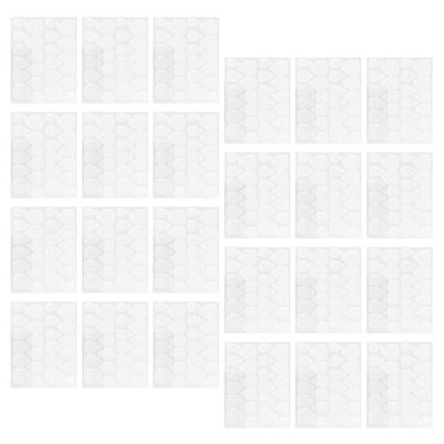 FOMIYES 40sheets Double-Sided Nail Glue Invisible Nail Art Adhesive Stickers for Manicure Sticky Tabs for Easy to Use Tabs Temporary Applications