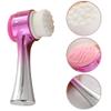 2 in 1 Facial Cleansing Brush Silicone Manual Cleansing Brush,Deep Cleansing Skin Keratin Cleaning System Super Soft Massage Pores Suitable for All Types of Skin view 3