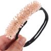 Hair Clips for Girls Hair Buns 3pcs Rhinestone Hair Bun Maker Crystal Donut Bun Maker Elegant Hair Band Fashion Ponytail Holder Hair Accessories for Girls Women Hair Styling Tools view 4