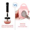 Senbowe Upgraded Makeup Brush Cleaner and Dryer Machine, Electric Cosmetic Automatic Brush Spinner with 8 Size Rubber Collars, Wash and Dry in Seconds, Deep Cosmetic Brush Spinner for All Size Brushes view 3