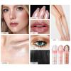 Kayswang Body Glitter Powder Stick Face Highlights Shimmer Face and Body Highlighter Powder with Sponge Head, Magic Colour Shiner Powder for Face Body, Arms, Collarbones and Leg (03#Gold) view 2