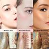 Kayswang Body Glitter Powder Stick Face highlights Shimmer Face and Body Highlighter Powder with Sponge Head, Magic Colour Shiner Powder for Face Body, Arms, Collarbones and Leg (02#Pink) view 2