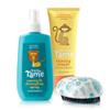 T is for Tame  Kids Hair Taming Cream & Spray Bundle for Frizz, Flyaways, Static & More, All-Natural for Toddlers & Kids, Flexible Tear Free Brush Included view 1