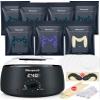 Maxpearl Home Digital Waxing Kit - 7 Packs of Hard Wax Beads for All Over Body Hair Removal + Digital Wax Warmer + Waxing Applicators view 1