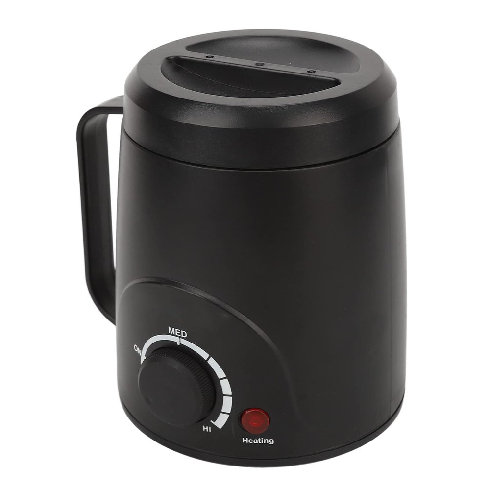 Electric Wax Warmer for Hair Removal, Fast Heating Adjustable Temperature Wax Heater Machine, Portable Wax Melting Pot for Women Men, Home Salon Use, Easy to Clean