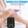 Electric Wax Warmer for Hair Removal, Fast Heating Adjustable Temperature Wax Heater Machine, Portable Wax Melting Pot for Women Men, Home Salon Use, Easy to Clean view 2