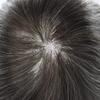 Healthlif Mens Toupee Thin Skin 0.06mm Toupee For Men V-loop Men Hair Piece Remy Virgin Human Hair Replacement System Men's Hairpiece Toupee 8x10#2 Darkest Brown 100% Density view 4