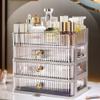 MIUOPUR Makeup Organizer with 3 Large Drawers, Countertop Organizer for Cosmetics, Ideal for Bathroom and Bedroom Vanity Countertops, Desk Storage Holder for Lipstick, Brushes and Nail Polish view 1